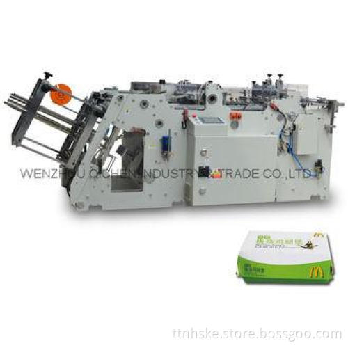 Sever - motor Folder Gluer Machinery / Cardboard Disposable